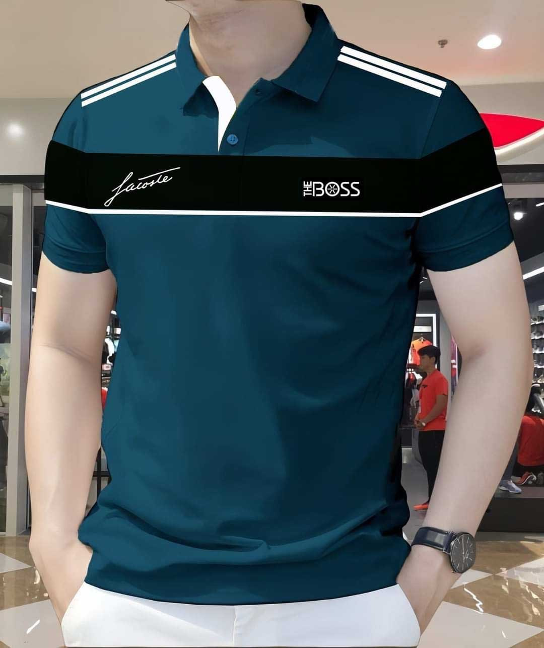 Super Premium PK Cotton Polo Shirt For Men's [Boss Patrol]